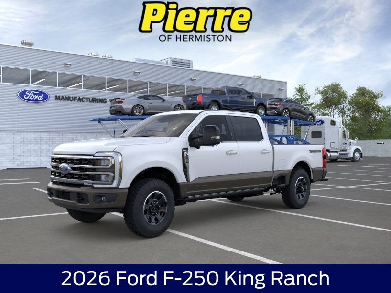 Brown 2026 Ford F-250 Super Duty Pickup Truck Four-Wheel Drive Automatic
