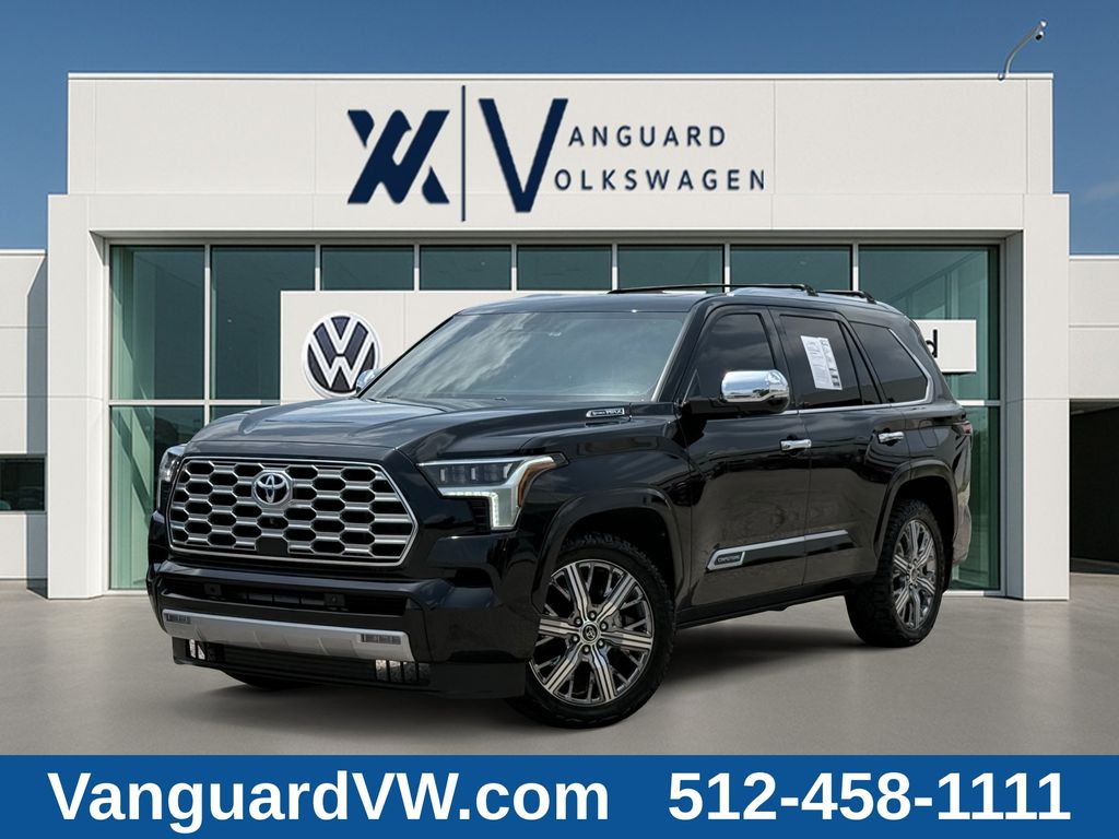 Midnight Black Metallic 2024 Toyota Sequoia SUV / Crossover Four-Wheel Drive Automatic