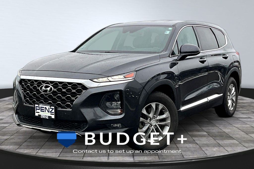 Portofino Gray 2020 Hyundai Santa Fe SUV / Crossover All-Wheel Drive 8-Speed Automatic