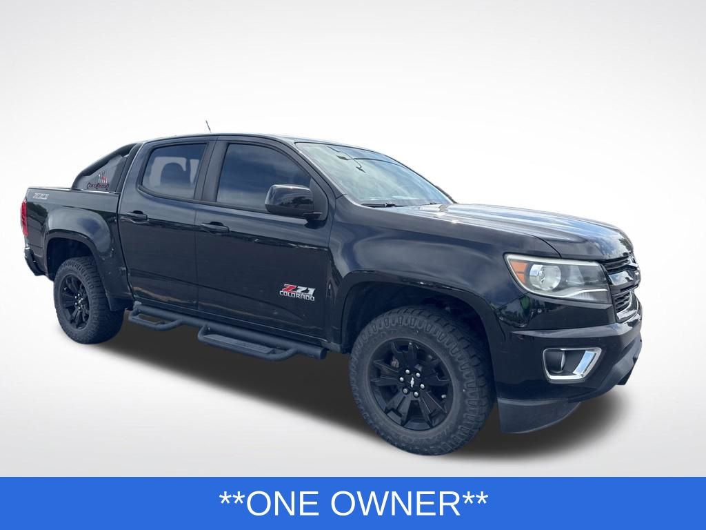 2017 Black Chevrolet Colorado Z71 4X4 Truck