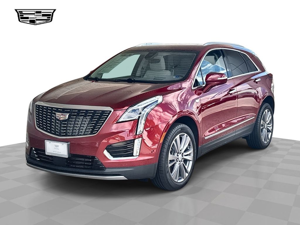 Radiant Red Tintcoat 2024 Cadillac XT5 SUV / Crossover Front-Wheel Drive 9-Speed Automatic