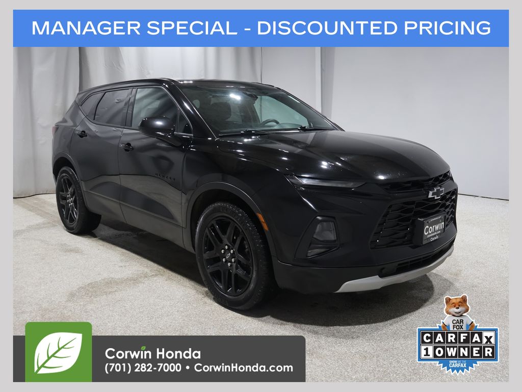 Black 2021 Chevrolet Blazer 2LT AWD SUV / Crossover All-Wheel Drive 9-Speed Automatic