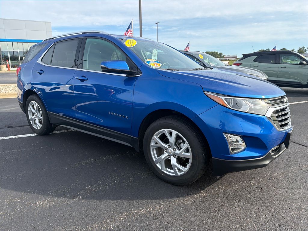 Kinetic Blue Metallic 2019 Chevrolet Equinox SUV / Crossover Four-Wheel Drive 6-Speed Automatic Overdrive