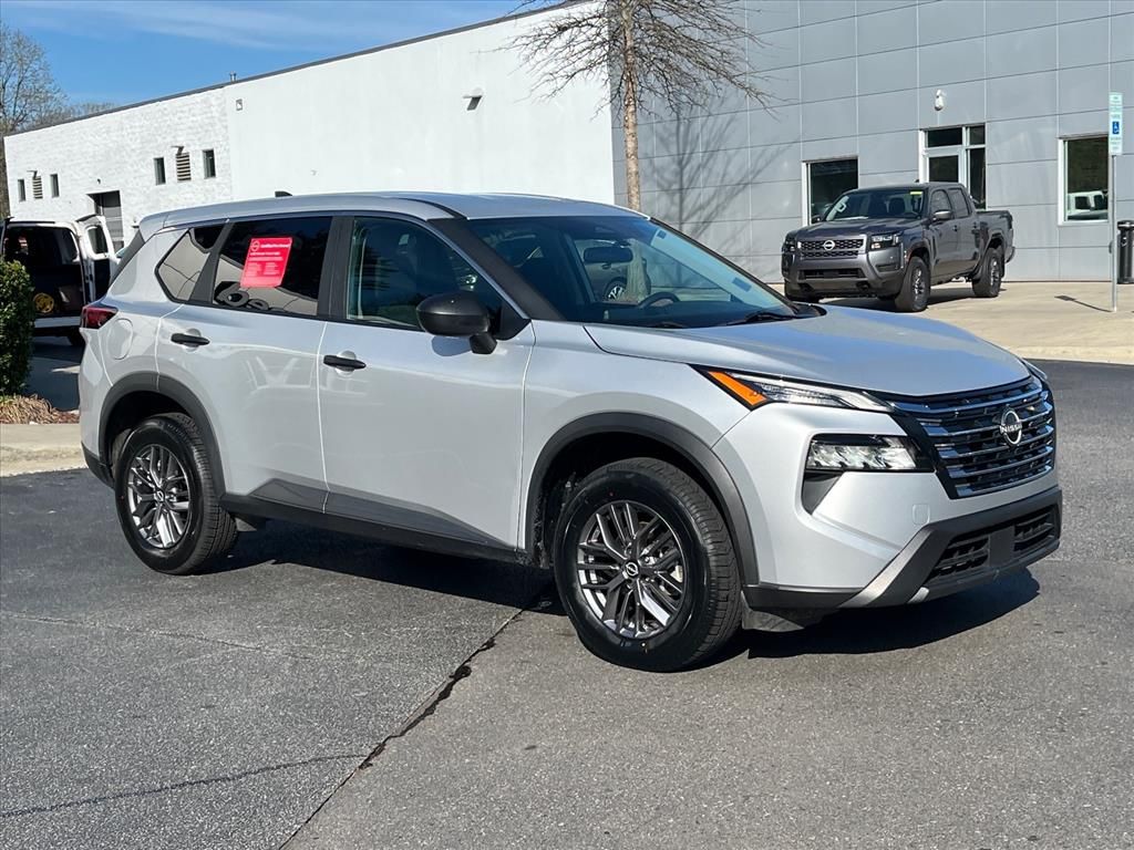 Brilliant Silver Metallic 2024 Nissan Rogue S AWD SUV / Crossover All-Wheel Drive Continuously Variable Transmission