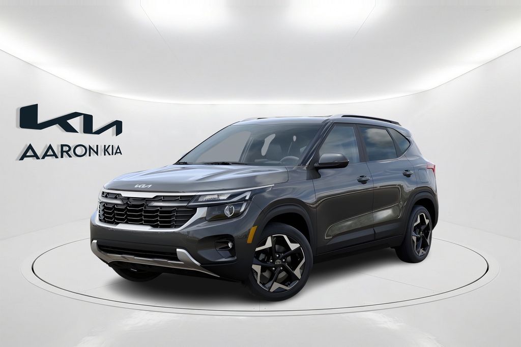 Gravity Gray 2026 Kia Seltos SUV / Crossover Front-Wheel Drive Continuously Variable Transmission