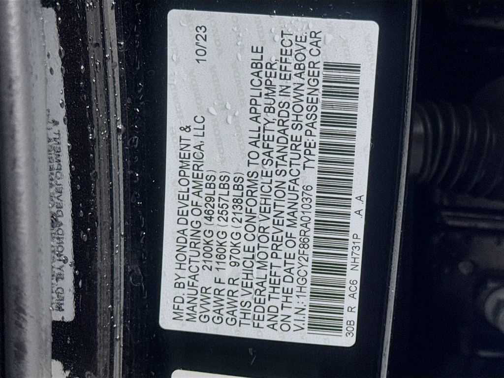 Used Car 2024 Honda Accord Hybrid  Touring For Sale Under $35,000 In Austin, Texas