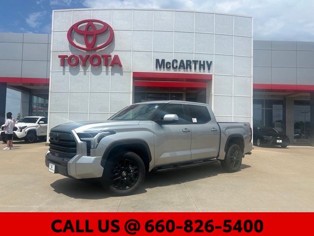 Silver 2026 Toyota Tundra Pickup Truck Four-Wheel Drive Automatic