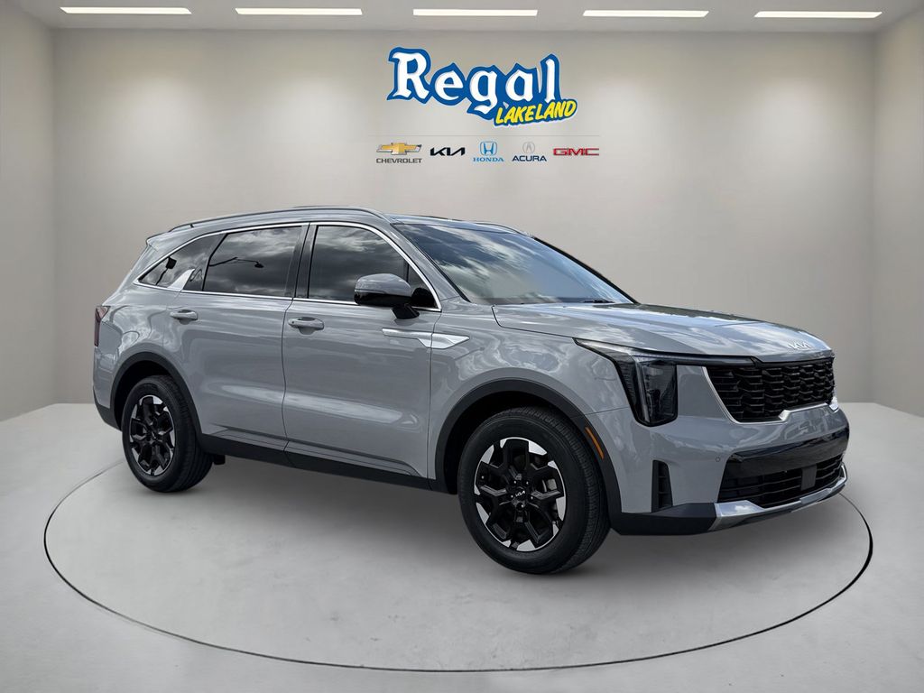 Wolf Gray 2024 Kia Sorento S FWD SUV / Crossover Front-Wheel Drive 8-Speed Automatic