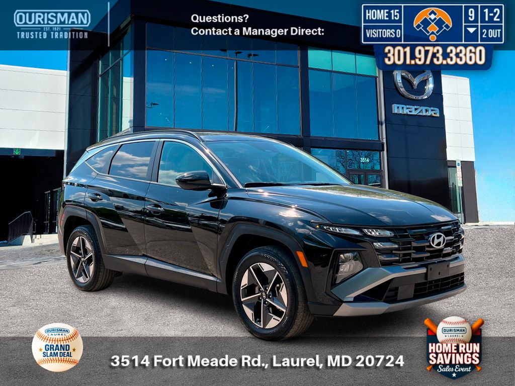 Phantom Black 2025 Hyundai Tucson SEL AWD SUV / Crossover All-Wheel Drive 8-Speed Automatic