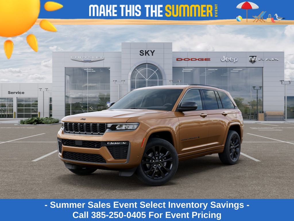 Red (Copper Shino Metallic Clearcoat) 2026 Jeep Grand Cherokee Limited Reserve 4WD SUV / Crossover Four-Wheel Drive 8-Speed Automatic