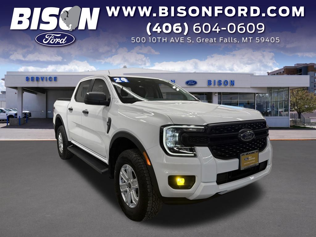 Oxford White 2024 Ford Ranger Pickup Truck Four-Wheel Drive Automatic
