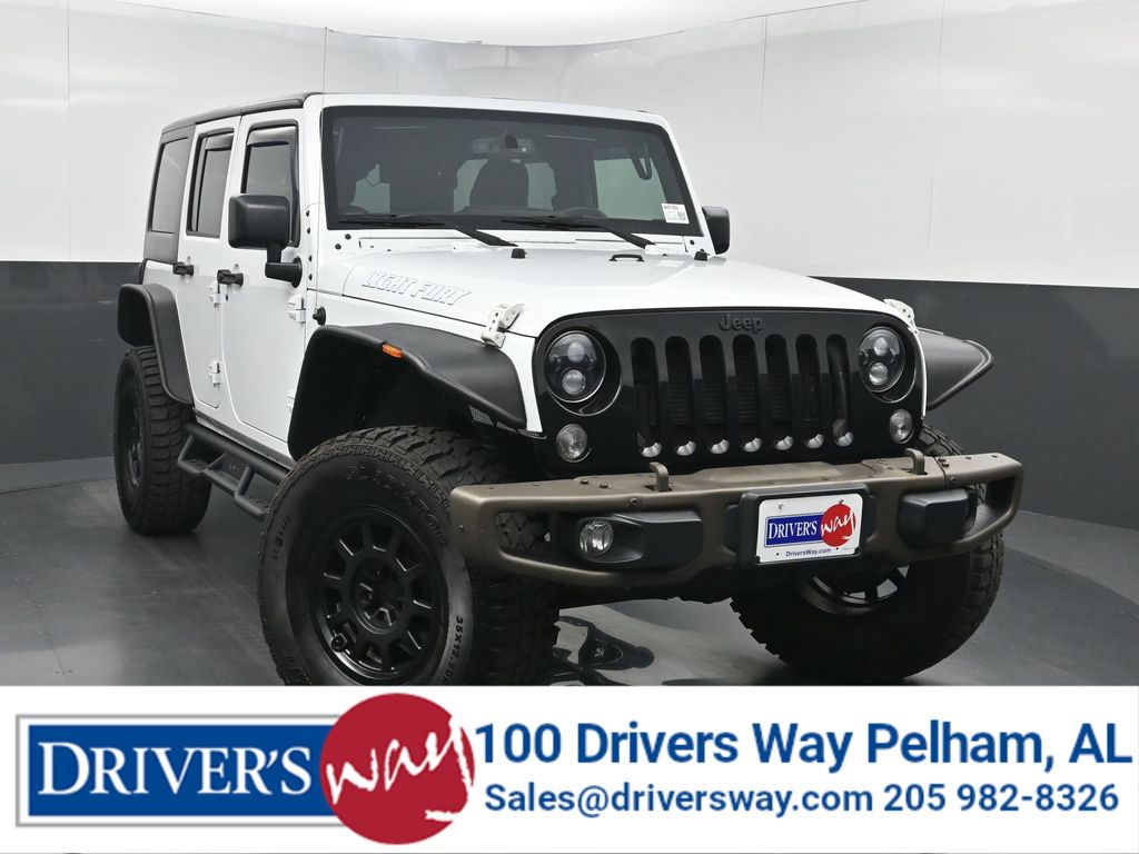 Bright White Clearcoat 2016 Jeep Wrangler SUV / Crossover Four-Wheel Drive Automatic