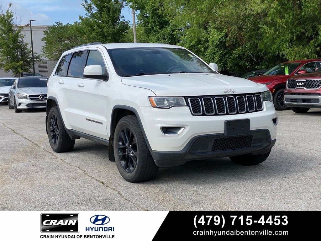 Bright White Clearcoat 2018 Jeep Grand Cherokee SUV / Crossover Four-Wheel Drive 8-Speed Automatic