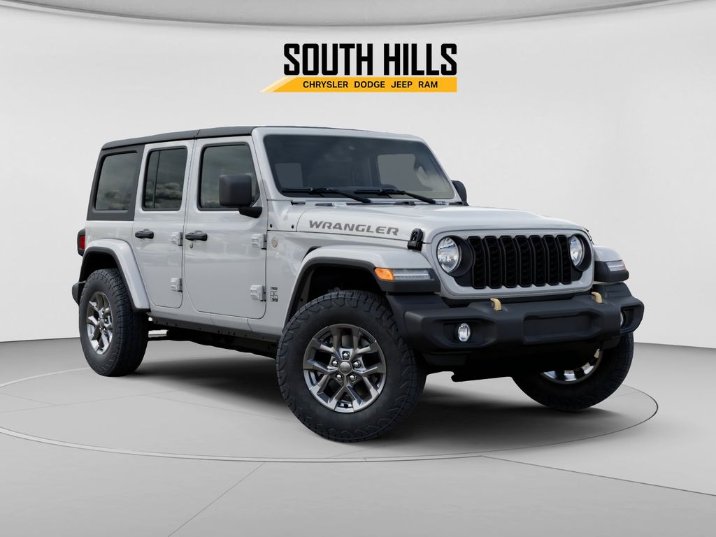 2026 Jeep Wrangler 85th Anniversary Edition White/off-white at South Hills CDJR