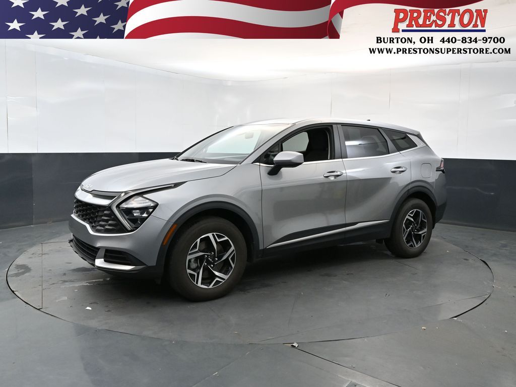Steel Gray 2023 Kia Sportage SUV / Crossover All-Wheel Drive 8-Speed Automatic