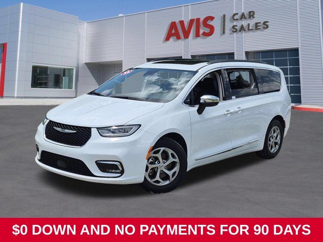 Bright White Clearcoat 2023 Chrysler Pacifica Minivan Front-Wheel Drive 9-Speed Automatic