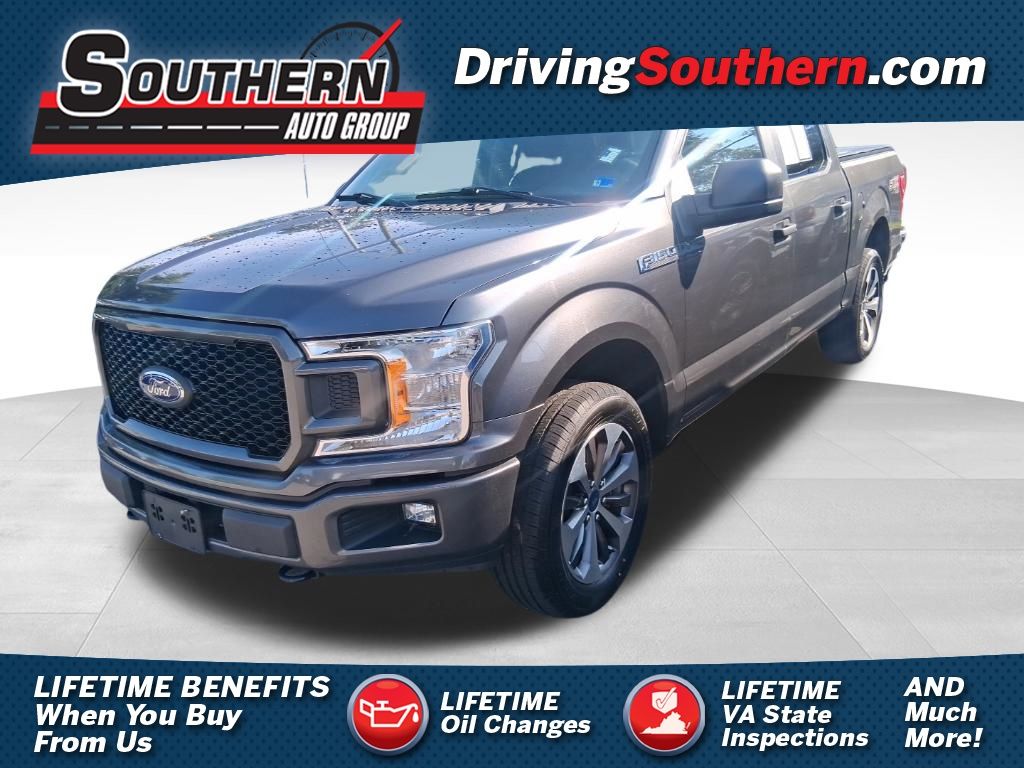 Gray (Magnetic) 2019 Ford F-150 Pickup Truck Four-Wheel Drive Automatic