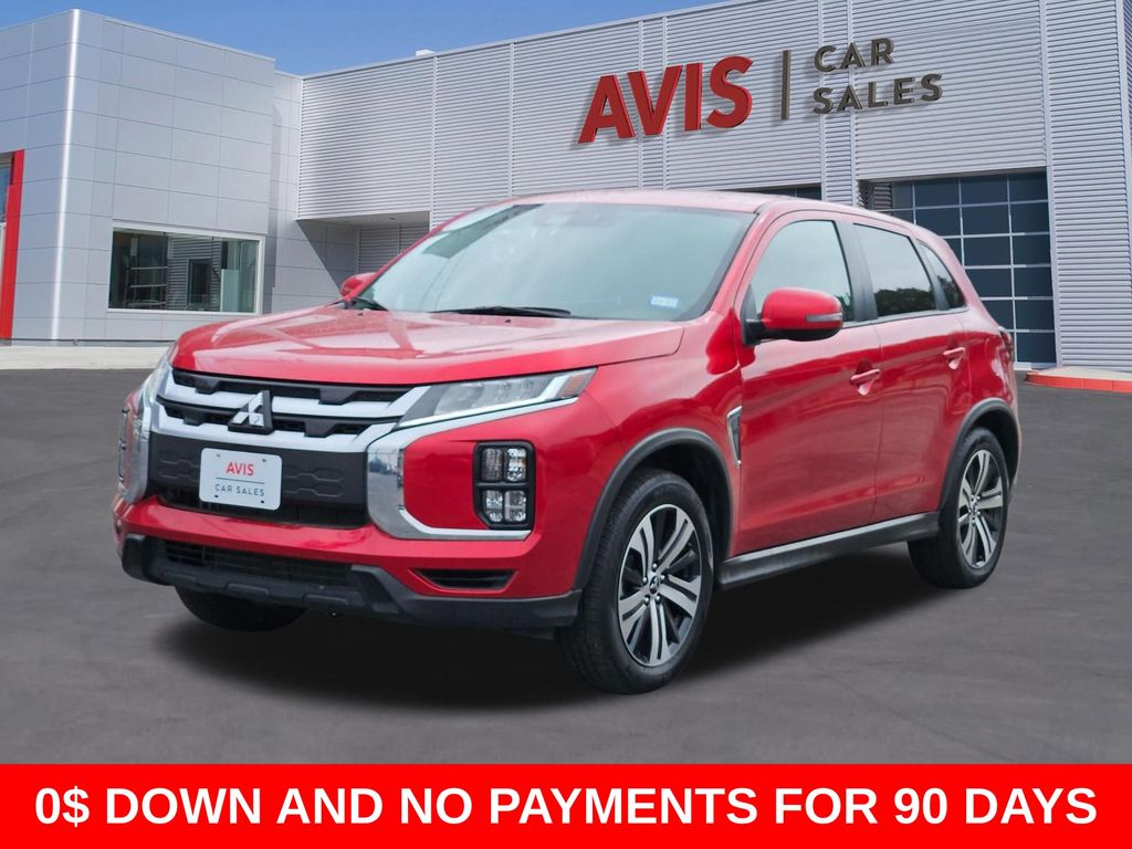 Red Metallic 2025 Mitsubishi Outlander Sport SE AWC SUV / Crossover All-Wheel Drive Continuously Variable Transmission