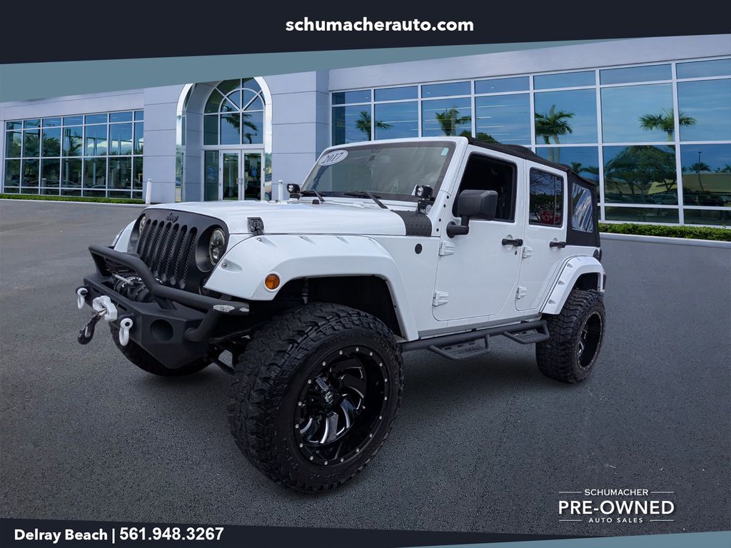used 2017 Jeep Wrangler car, priced at $21,498
