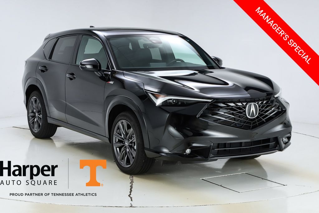 Crystal Black Pearl 2025 Acura ADX SUV / Crossover All-Wheel Drive Continuously Variable Transmission