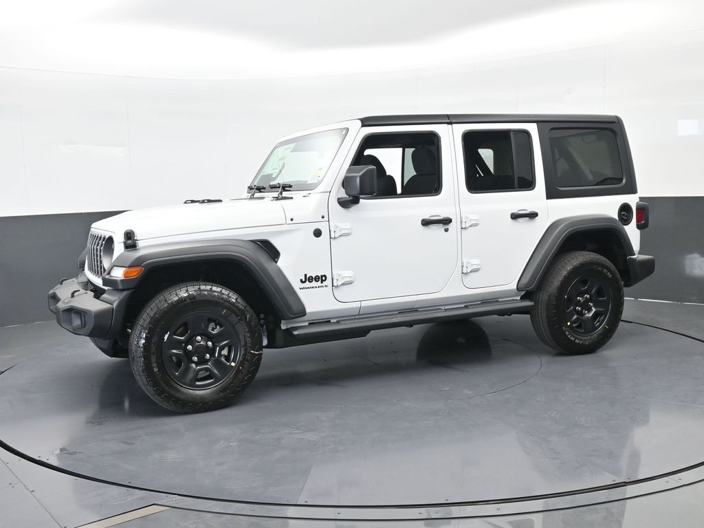 New 2026 Bright White Clearcoat Jeep Sport image 2