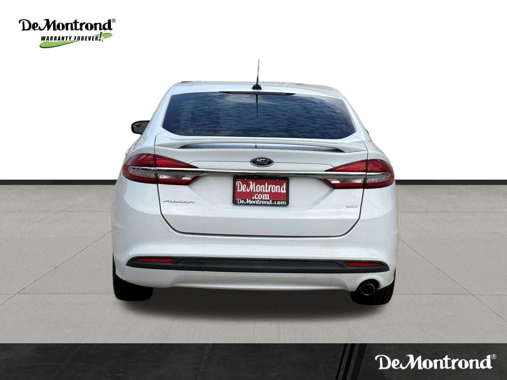 2017 Ford Fusion SE White at Parkway Family Mazda