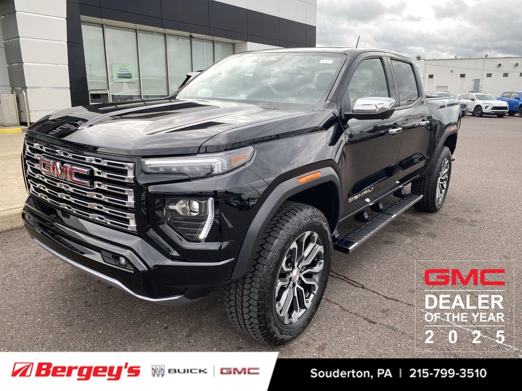Onyx Black 2026 GMC Canyon Pickup Truck Four-Wheel Drive 8-Speed Automatic