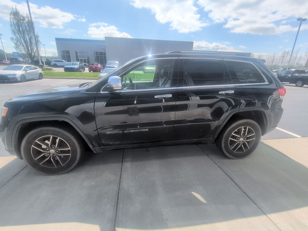 Diamond Black Crystal Pearlcoat 2017 Jeep Grand Cherokee Limited SUV / Crossover 4X2 8-Speed Automatic