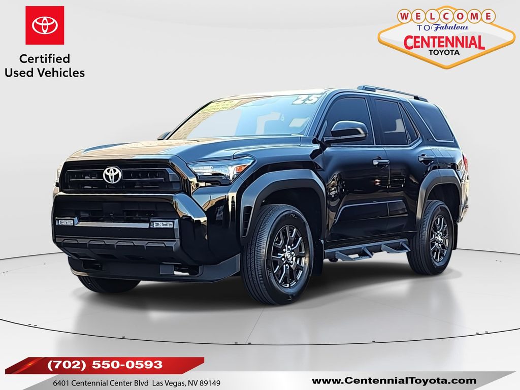 Black 2025 Toyota 4Runner SUV / Crossover Four-Wheel Drive 8-Speed Automatic