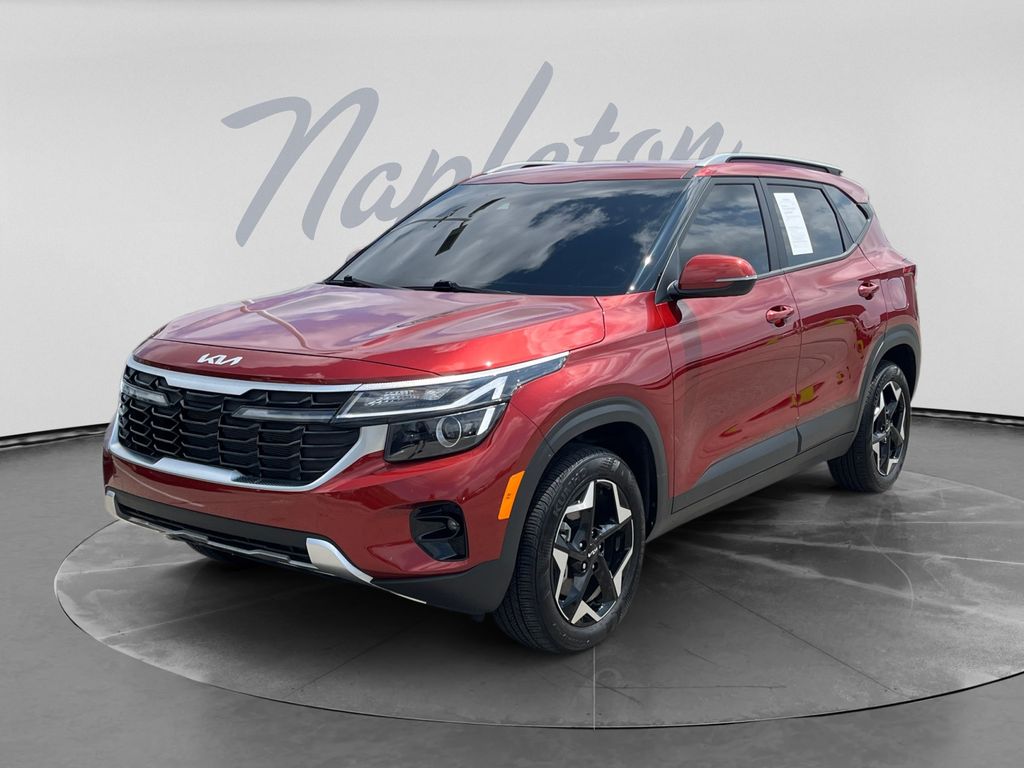 Mars Orange 2026 Kia Seltos SUV / Crossover All-Wheel Drive Continuously Variable Transmission