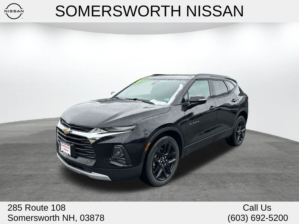 Black 2021 Chevrolet Blazer 2LT AWD SUV / Crossover All-Wheel Drive 9-Speed Automatic