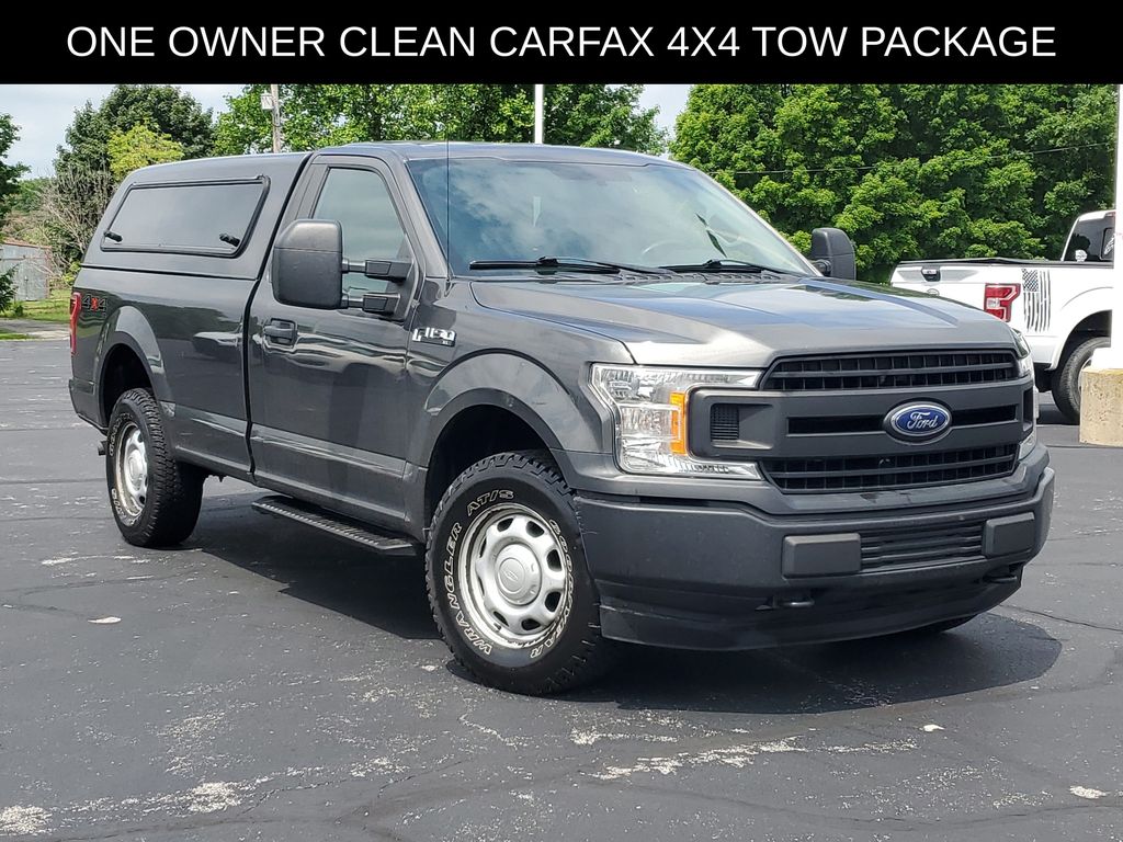 Gray (Magnetic Metallic) 2018 Ford F-150 Pickup Truck Four-Wheel Drive Automatic