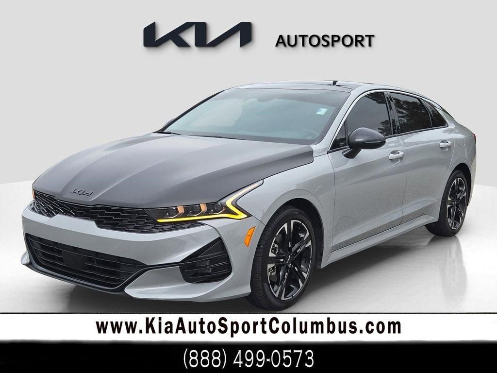 Wolf Gray 2024 Kia K5 GT-Line FWD Sedan Front-Wheel Drive 8-Speed Automatic