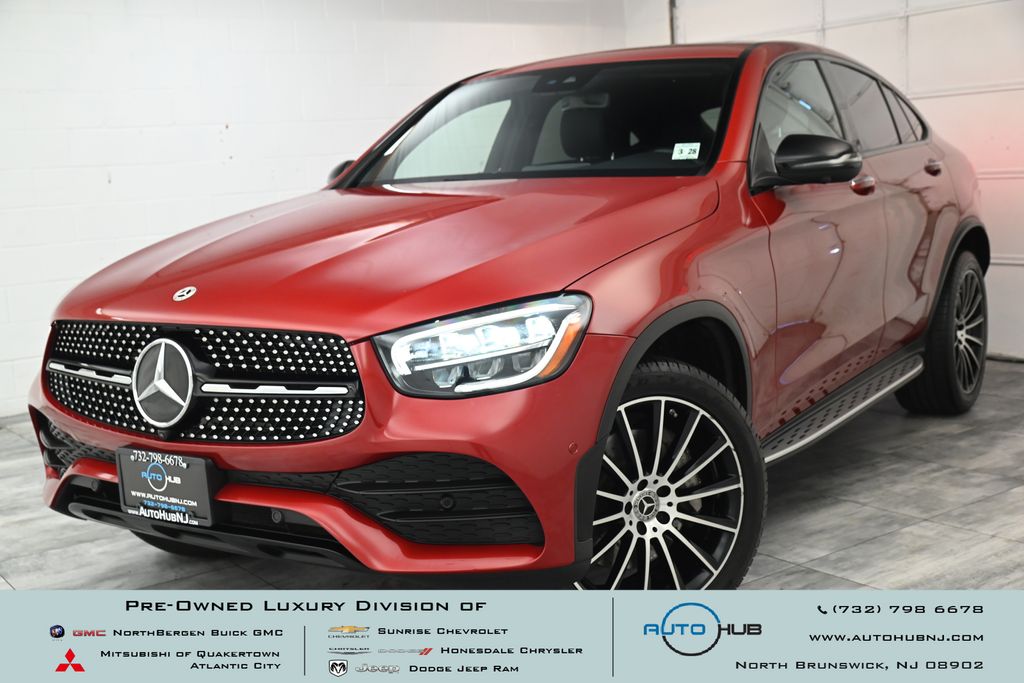 MANUFAKTUR Cardinal Red Metallic 2023 Mercedes-Benz GLC 300 4MATIC SUV / Crossover All-Wheel Drive 9-Speed Automatic