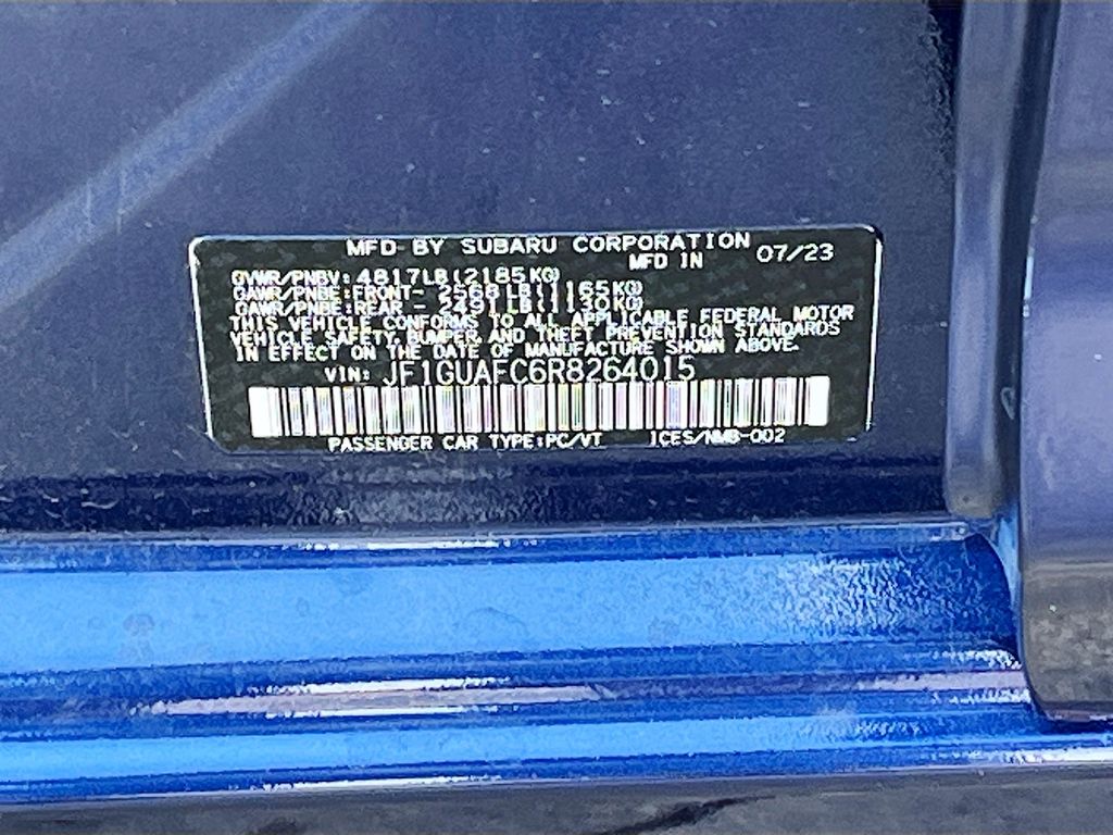 Used 2024 Blue Subaru Sport image 30