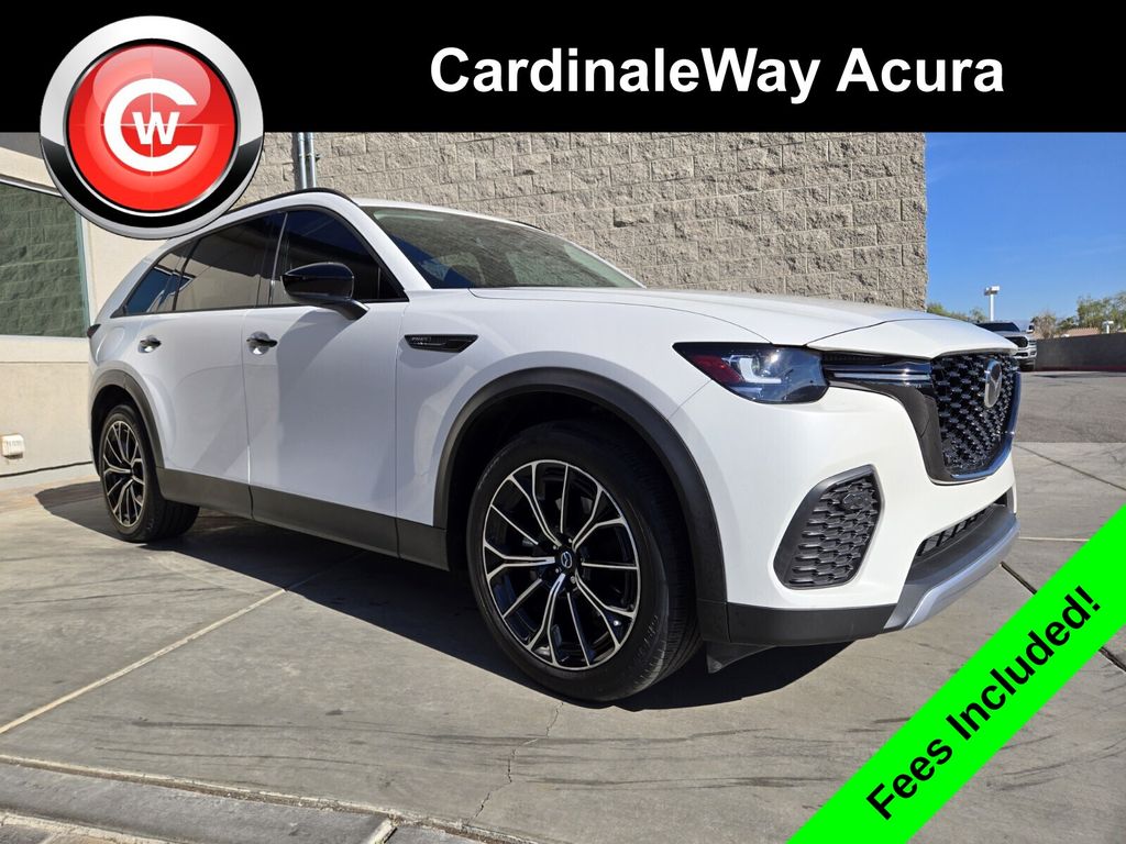 White 2025 Mazda CX-70 PHEV Premium AWD SUV / Crossover All-Wheel Drive 8-Speed Automatic
