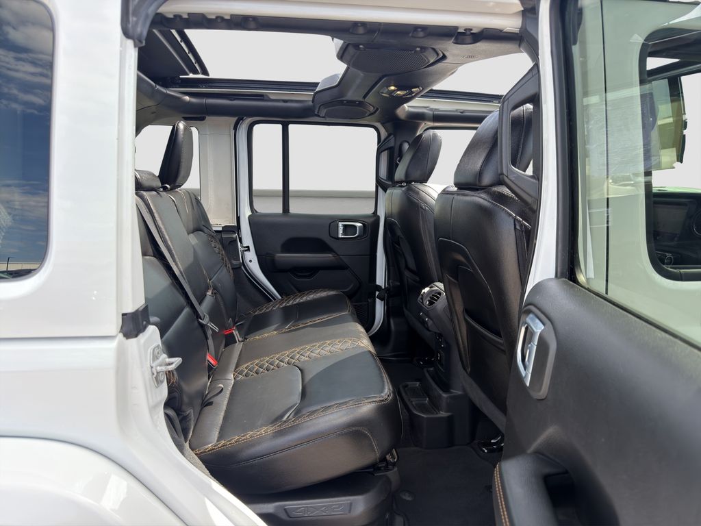 Used 2021 White Jeep Unlimited Sahara High Altitude 4xe image 19