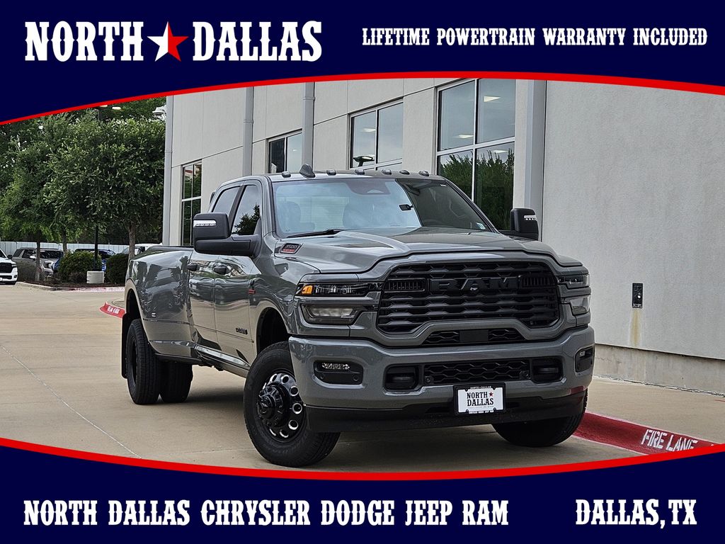 Ceramic Gray Clearcoat 2026 RAM 3500 Pickup Truck Four-Wheel Drive 8-Speed Automatic