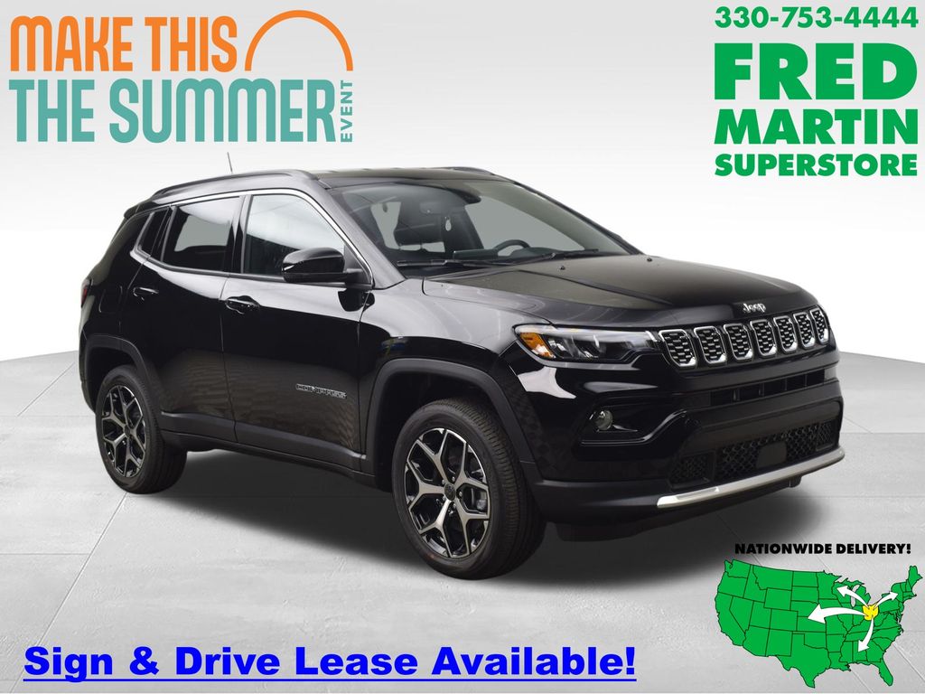 new 2026 Jeep Compass car, priced at $33,900