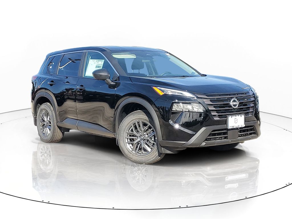 Super Black 2026 Nissan Rogue S FWD SUV / Crossover Front-Wheel Drive Continuously Variable Transmission