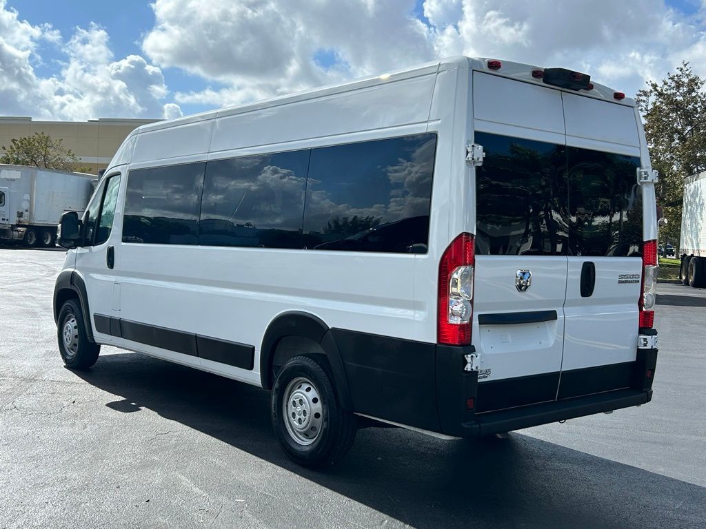 Used 2023 Bright White Clearcoat Ram High Roof image 7