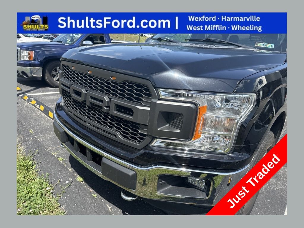 Black 2019 Ford F-150 Pickup Truck Four-Wheel Drive Automatic