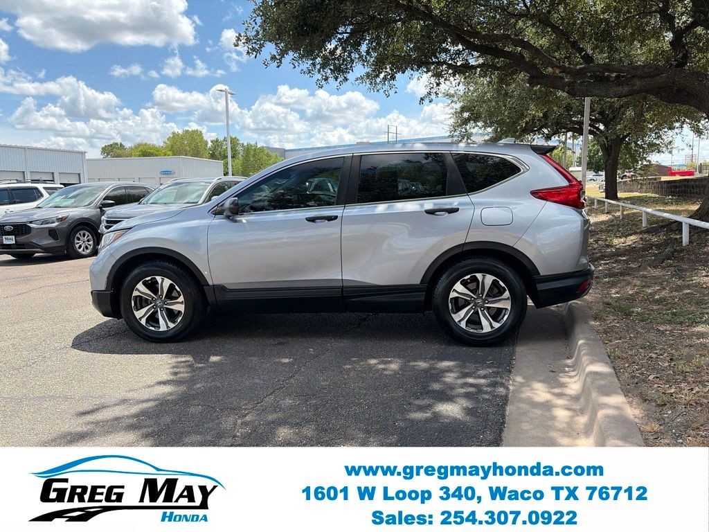 2019 Honda CR-V LX Silver at Greg May Honda