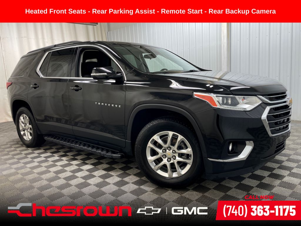 Mosaic Black Metallic 2021 Chevrolet Traverse SUV / Crossover Front-Wheel Drive 9-Speed Automatic