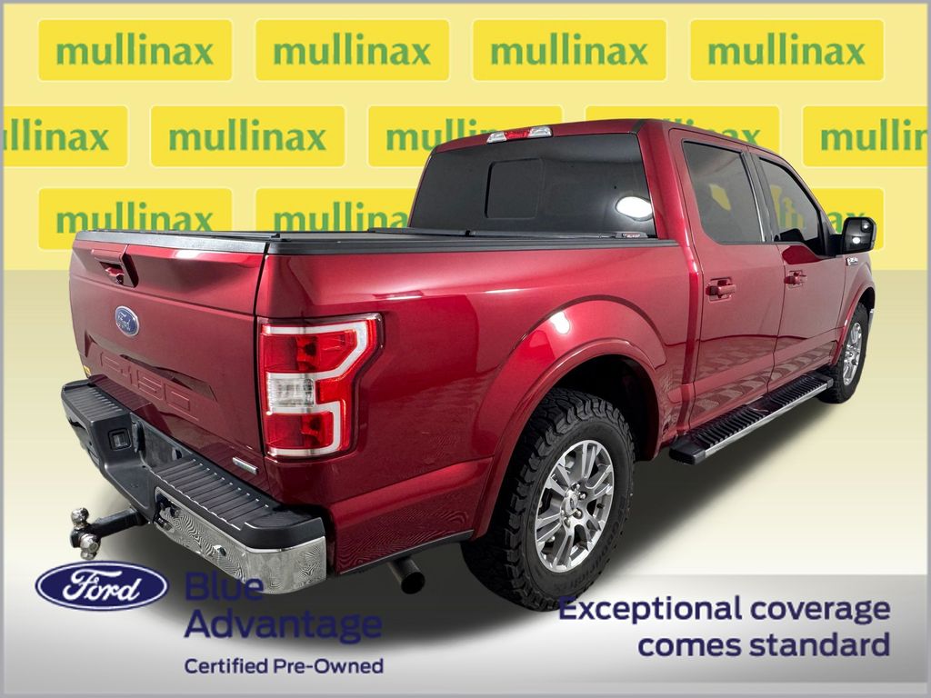 Certified Used 2019 Red Ford Lariat image 4
