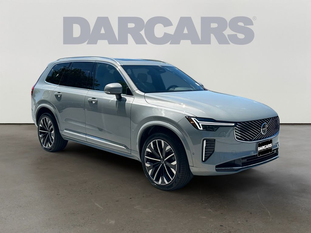 Gray Metallic 2025 Volvo XC90 Recharge T8 Plus Bright Theme 7-Passenger eAWD SUV / Crossover All-Wheel Drive Automatic