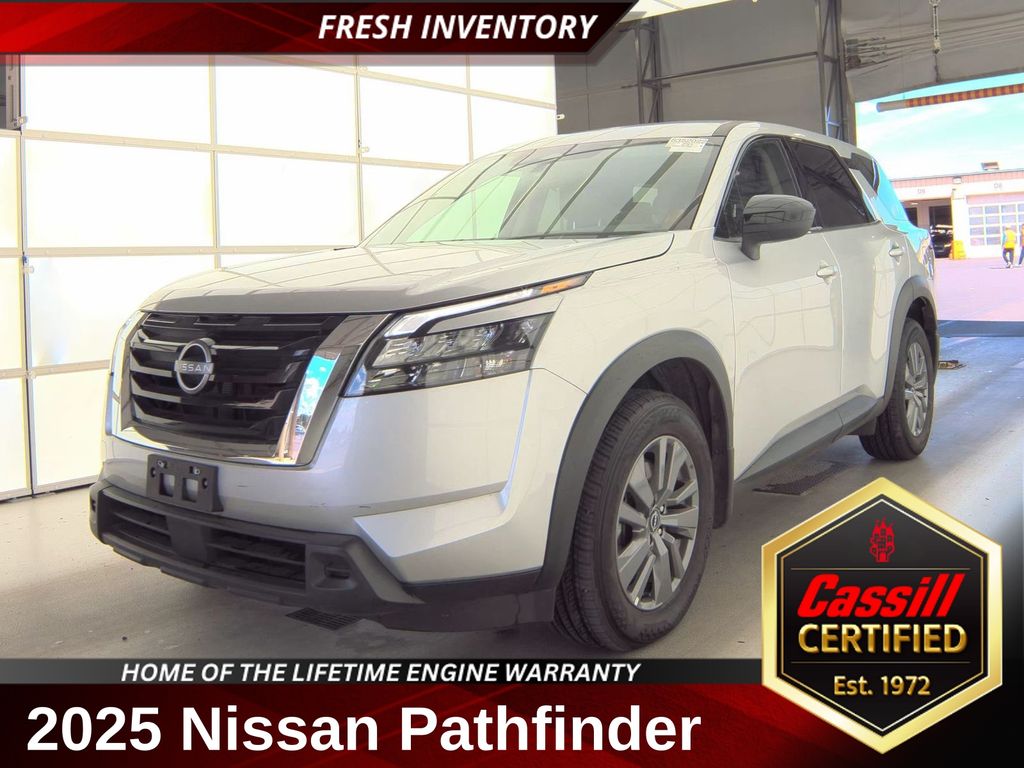 Brilliant Silver Metallic 2025 Nissan Pathfinder SUV / Crossover All-Wheel Drive 9-Speed Automatic