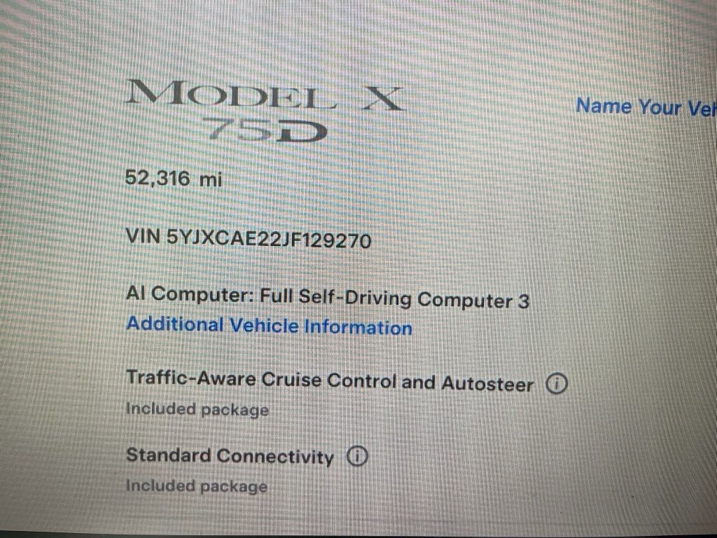 2018 Tesla Model X 75D Silver at Autostrade