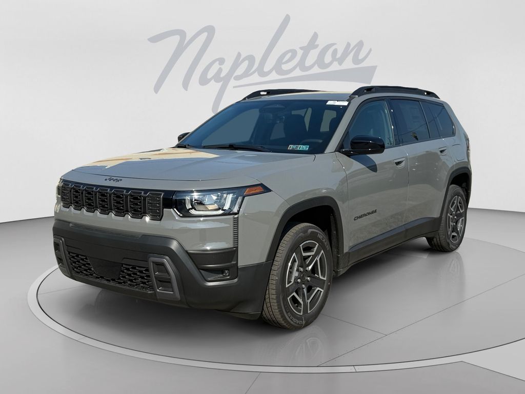 Sting-Gray Clearcoat 2026 Jeep Cherokee SUV / Crossover Four-Wheel Drive Continuously Variable Transmission