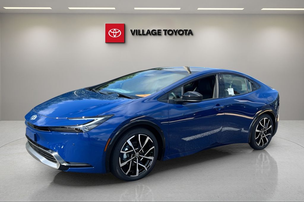 Blue 2026 Toyota Prius Plug-In Hybrid XSE FWD Hatchback Front-Wheel Drive Continuously Variable Transmission